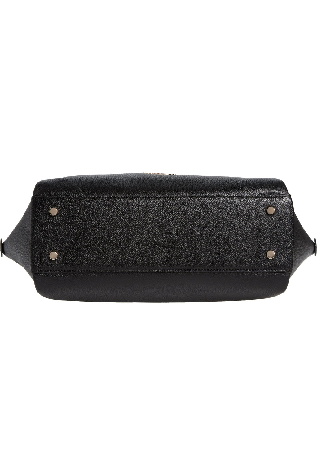 Kate Spade Black Grain Leather Medium Avenue Satchel New!