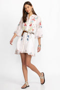 SOLD! Johnny Was Emika Tiered Flounce Dress - Large