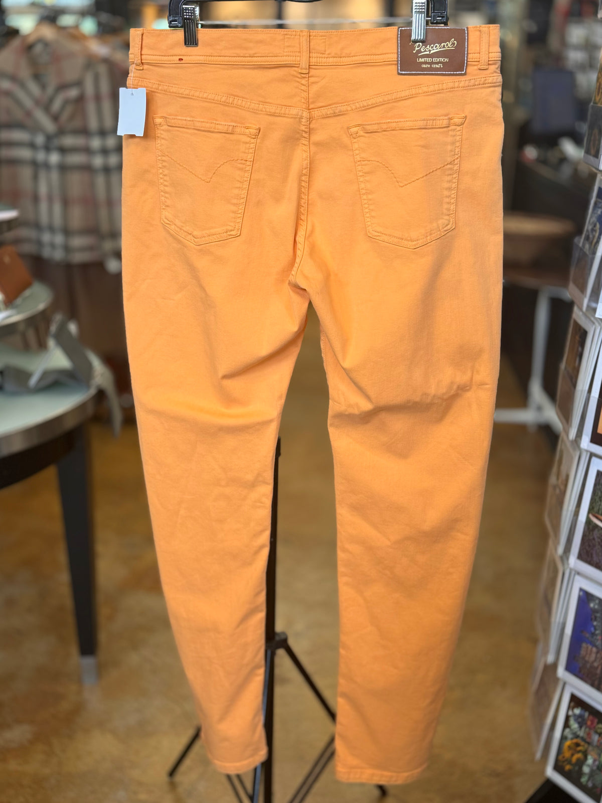 Marco Pescarolo Men’s Orange Pants Sz. 56 / 38