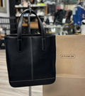 SOLD! Vintage Y2K COACH Black Leather Shoulder Bag NEW!