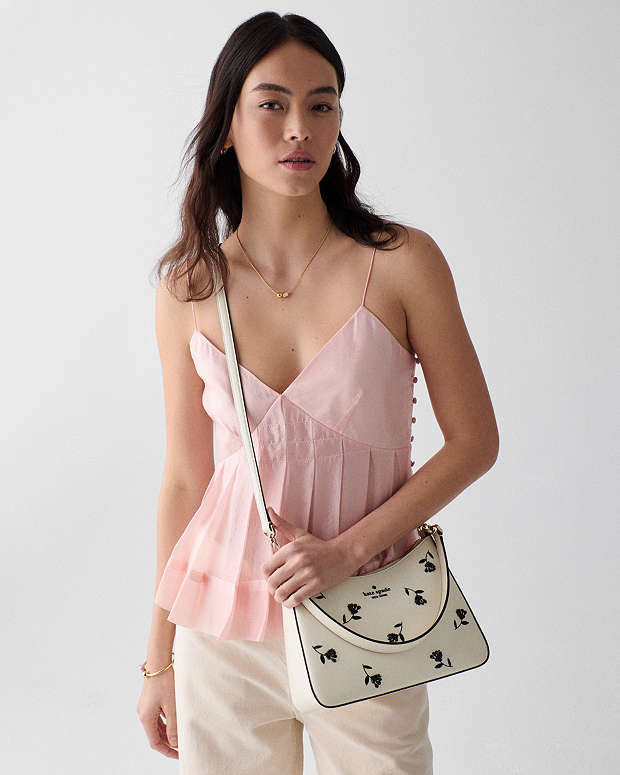 Kate Spade Margot Floral Appliqué Handbag NEW!