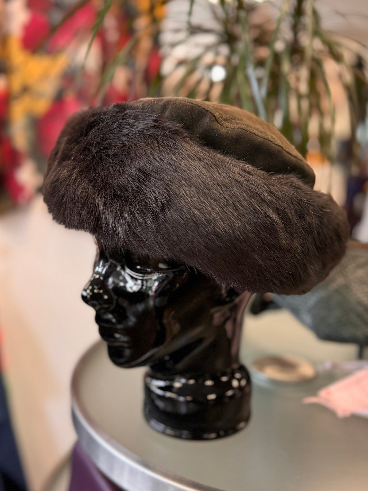 Folio Vintage Russian Styled Genuine Fur Hat