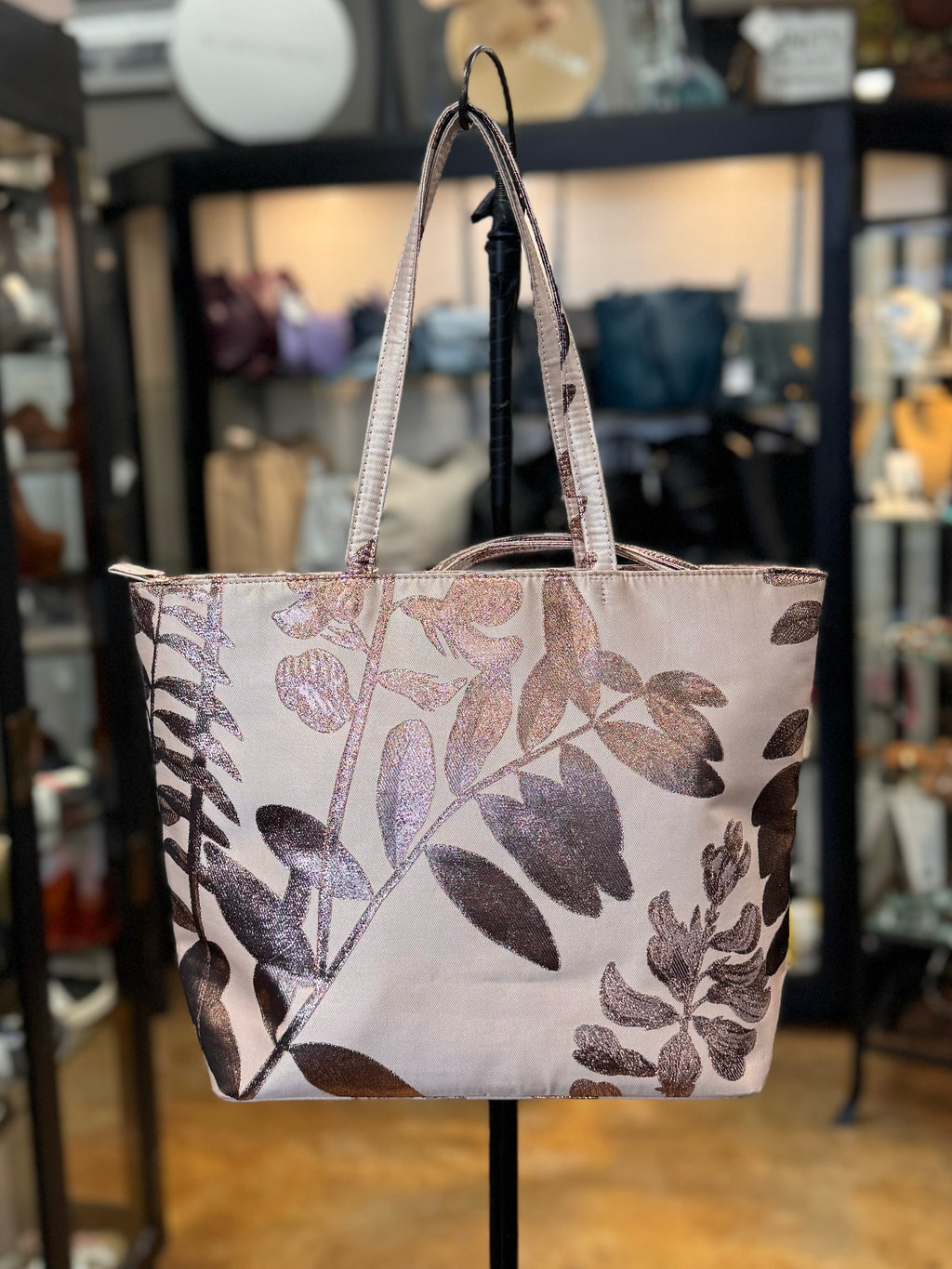 SOLD! TED BAKER Splendour Jacquard Knot Shopper Tote