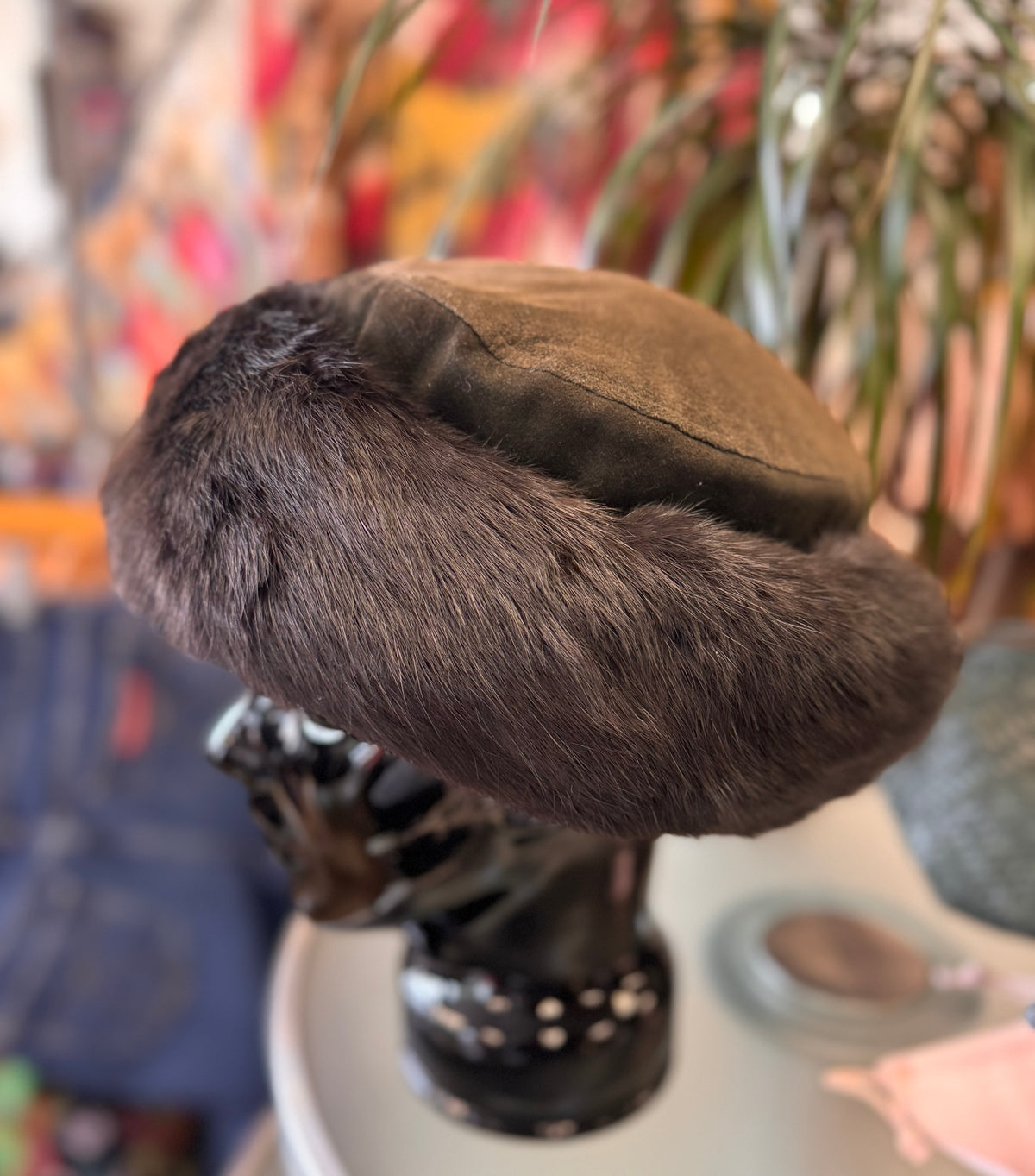 Folio Vintage Russian Styled Genuine Fur Hat