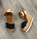SeeByChloe Wedge Espadrille Ankle Strap Heels Sz. 5/6