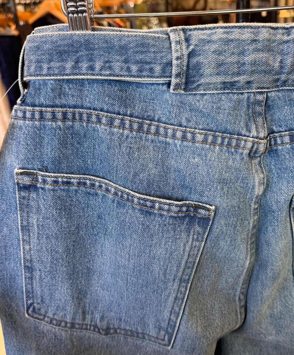IMOGENE + WILLIE Frankie Belted Jeans Sz. 29 / 8-10 New!
