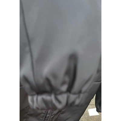 PRADA Black Zip Up Jacket Polyester 2 Pocket Women's Coat Sz. 40 - Small