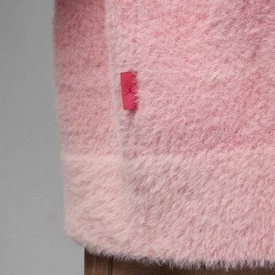 NIKE Pink Men’s Air Jordan Cardigan Aster Pink Unisex Sweater (New w/tags) - Medium
