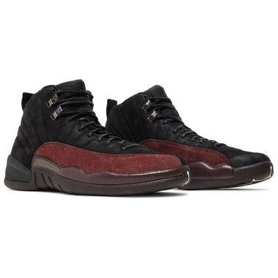 NIKE Air Jordan 12 Retro A Ma Maniere Black & Red Shoes DV6 sz. 6 1/2