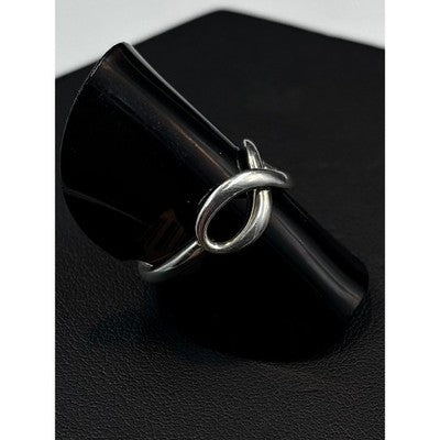 TIFFANY & CO. Elsa Perett 925 Sterling Silver Signature Infinity Band