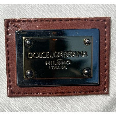 Authentic Dolce & Gabbana Milano Italia White Skinny Denim Jeans - Sz. 4