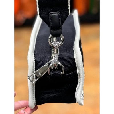 Marc Jacobs Black & White Canvas Crossbody The Camera Bag