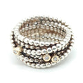 SOLD! PANDORA Sterling Silver & 14K Entangled Beauty LAB Diamond 925 ALE Ring Sz. 7