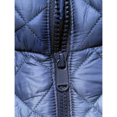 Athleta Blue Whisper Featherless Quilted Puffer I Enchanted Zip Jacket - 1X
