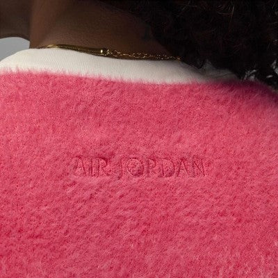NIKE Pink Men’s Air Jordan Cardigan Aster Pink Unisex Sweater (New w/tags) - Medium