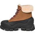 UGG Brown & Black Adiroam Hiker Lace Up Sheepskin Boots New Sz. 9 1/2