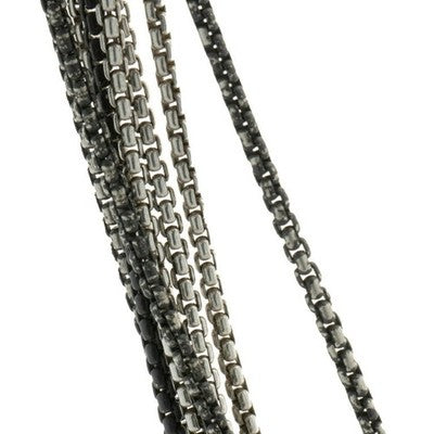 DAVID YURMAN 8-Strand Diamond Quatrefoil Ball Tapestry Necklace 42" RARE!