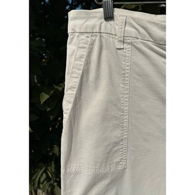 Frank & Eileen White Blackstone Italian Jeans Performance Utility Pant Sz. 31