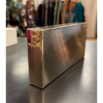 SOLD! CHRISTIAN DIOR Rouge Dior Metal Minaudiere Gold Clutch Lipstick 2023 NEW!