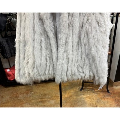 Vintage SAGA FOX Rodeo Dr. 100% Fox Fur Satin Lined Coat - Medium