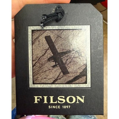 SOLD! Filson Dark Tan Men's Tin Cloth Insulated Work Vest 20172090 NEW - Small