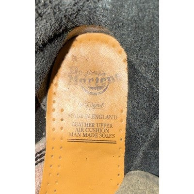 Vintage 90’s Dr. Martens Black Leather 1460 Combat England MIE (Rare) Boots Sz. 5