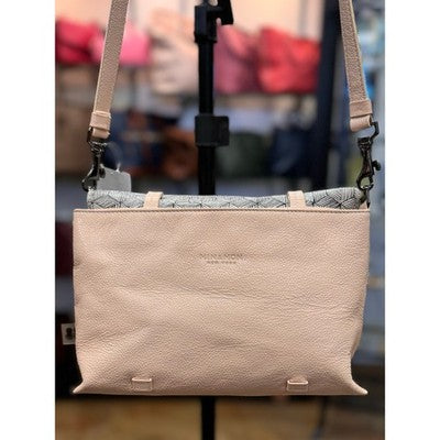 MIN & MON Harold Fanny Pack Groovy Reversible Leather Crossbody Bag