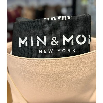MIN & MON Harold Fanny Pack Groovy Reversible Leather Crossbody Bag