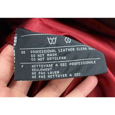 Vintage 90’s Harley Davidson Black Leather Zip Studded Women's Moto Jacket - Medium