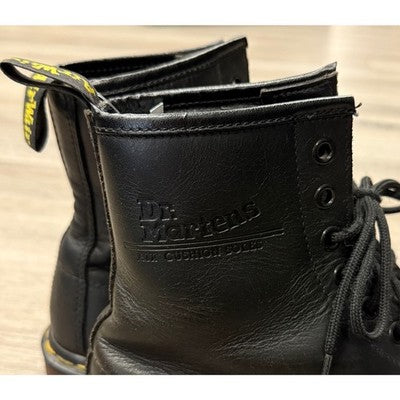 Vintage 90’s Dr. Martens Black Leather 1460 Combat England MIE (Rare) Boots Sz. 5