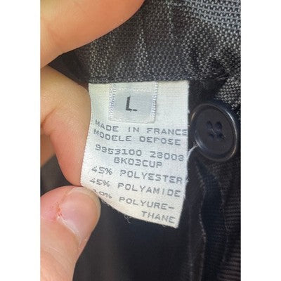 LOUIS VUITTON Black International LV Cup Hooded Windbreaker Men's Jacket - Large