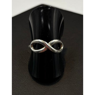 TIFFANY & CO. Elsa Perett 925 Sterling Silver Signature Infinity Band