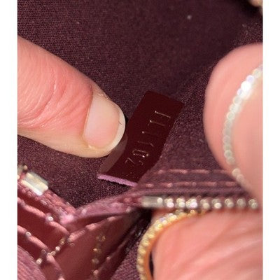 SOLD! LOUIS VUITTON BREA MM Electric Burgundy Patent EPI Leather Handbag