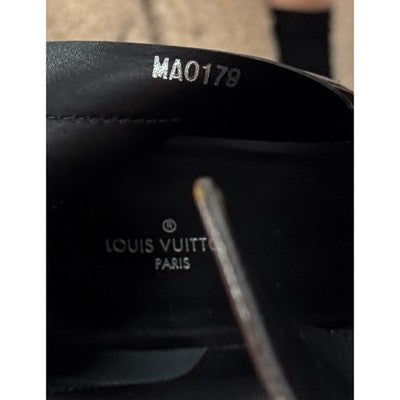 SOLD! LOUIS VUITTON Patent Monogram Canvas Star Trail Zip Lace Ankle Boots w/Box Sz. 39