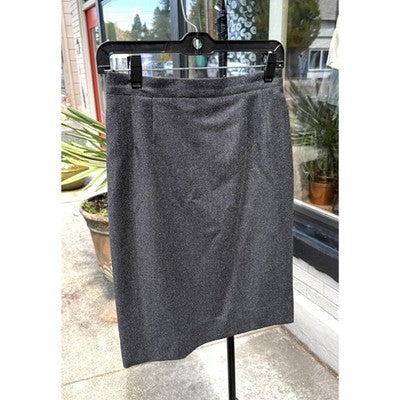 Vintage VALENTINO + Patty Ann Exclusives Grey Wool Skirt Suit Size 10