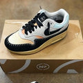 NIKE Air Max 1 87' Low Lace Up Cream Athletic Casual Shoes FZ3610-072 Sz. 5M/7W
