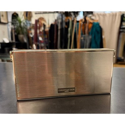SOLD! CHRISTIAN DIOR Rouge Dior Metal Minaudiere Gold Clutch Lipstick 2023 NEW!