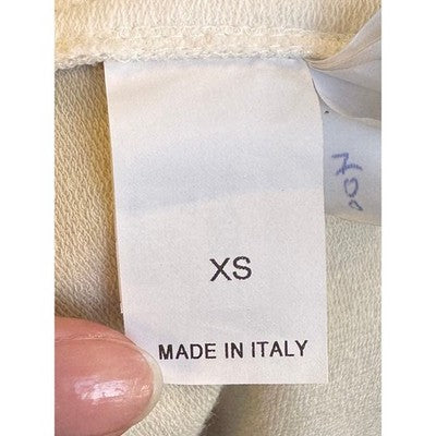 BRUNELLO CUCINELLI Tan & White Color Block Zip Up Monilli - XS