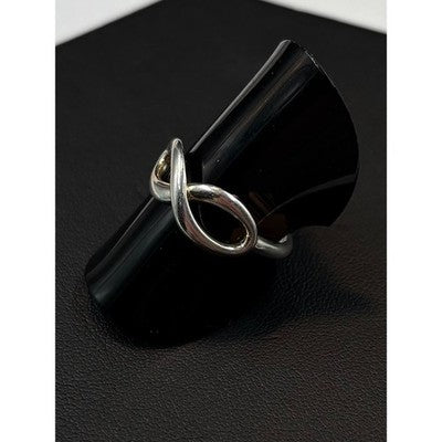 TIFFANY & CO. Elsa Perett 925 Sterling Silver Signature Infinity Band