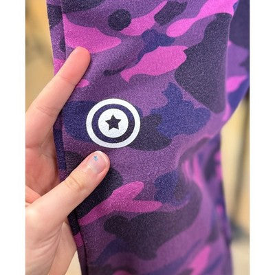 A Bathing Ape BAPE Shark Purple Camo Sweats 100% Cotton Sweatpants Sz. 10