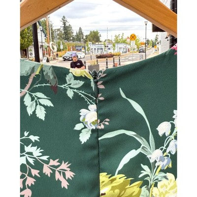 TUCKERNUCK Green & White Hyacinth Dress - Medium