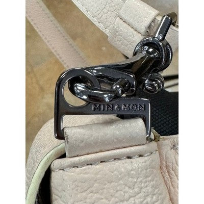 MIN & MON Harold Fanny Pack Groovy Reversible Leather Crossbody Bag