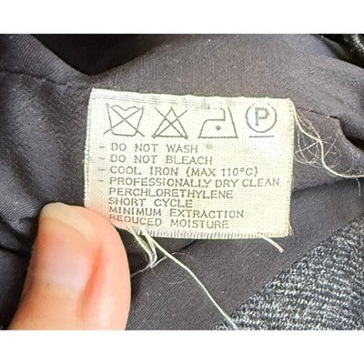 Vintage VALENTINO + Patty Ann Exclusives Grey Wool Skirt Suit Size 10
