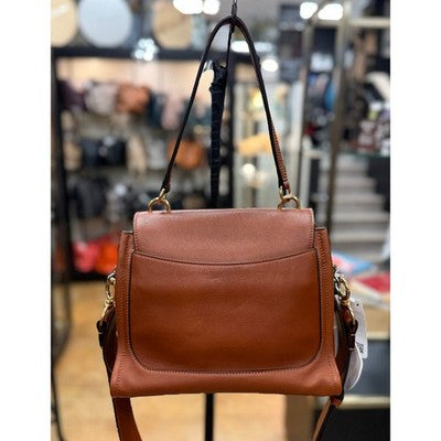 SOLD! CHLOE Caramel Brown Tess Small Day Bag Leather Top Handle Handbag NEW!
