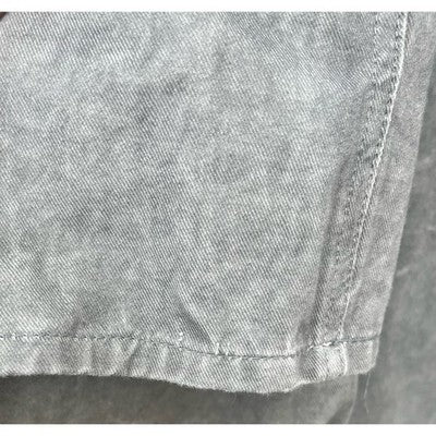 Authentic CHANEL Grey Quilted Skinny Jeans Sz. 38
