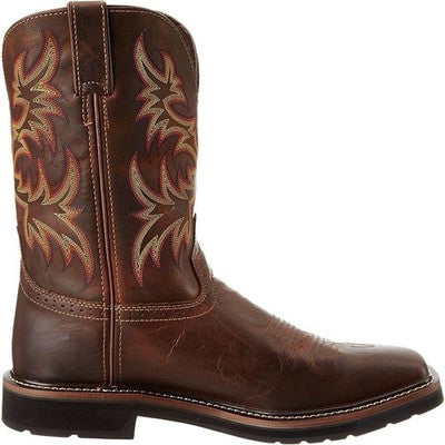 Justin Brown Men's Western Leather Driller 11" Waterproof Cowboy Boots Sz. 13