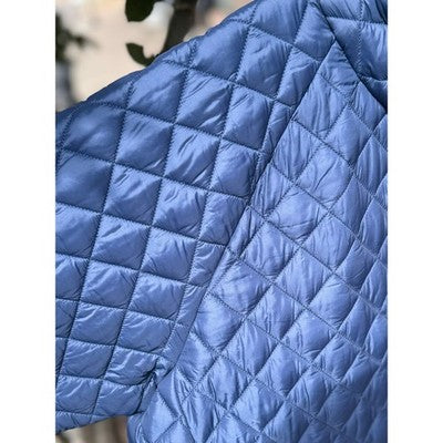 Athleta Blue Whisper Featherless Quilted Puffer I Enchanted Zip Jacket - 1X