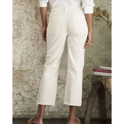 Frank & Eileen White Blackstone Italian Jeans Performance Utility Pant Sz. 31
