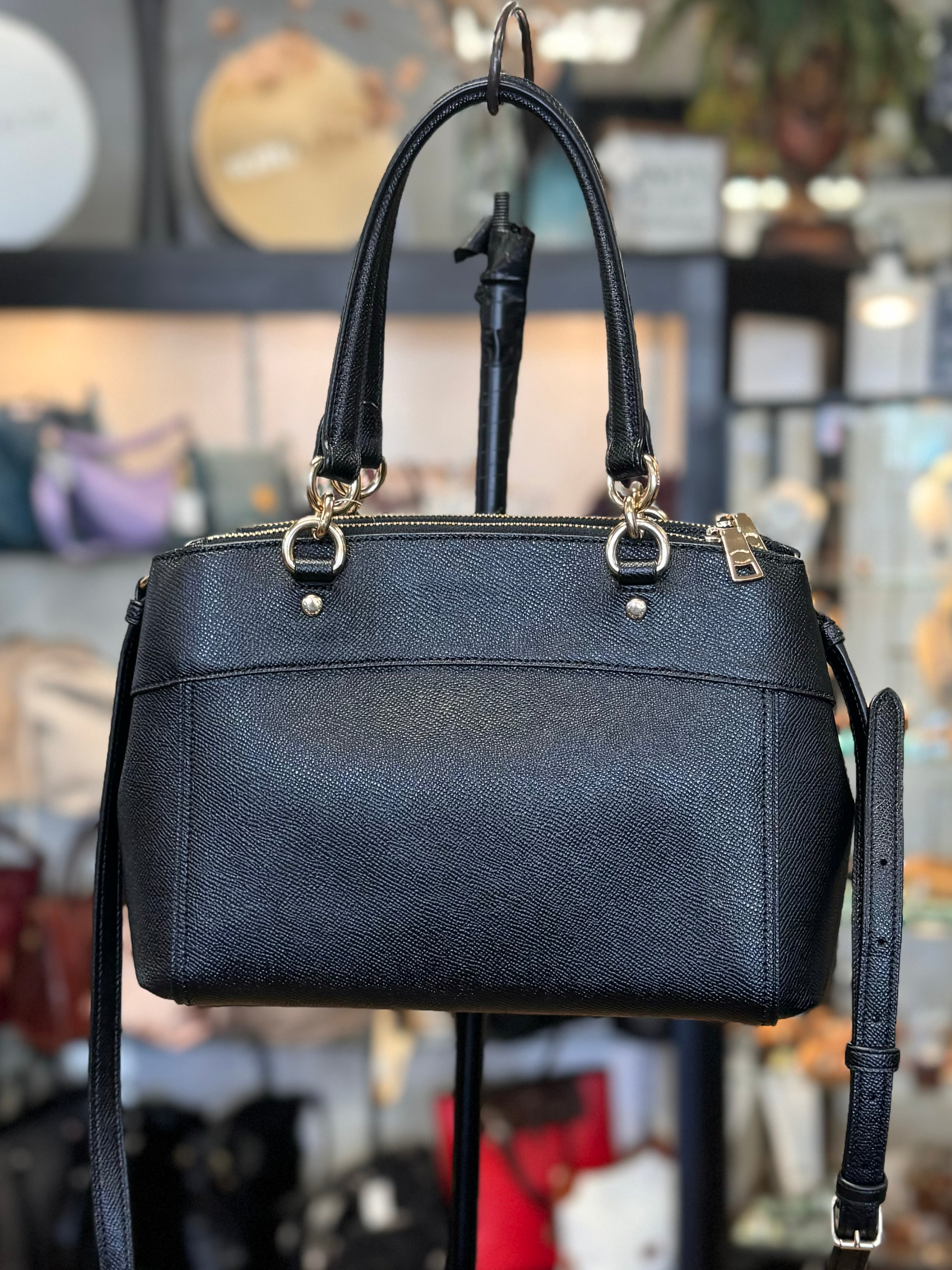 COACH Brooke Carryall Saffiano Leather Satchel Bag
