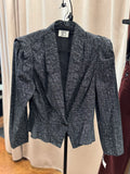 Vintage 90’s Byer Too! Grey & White Blazer - Small
